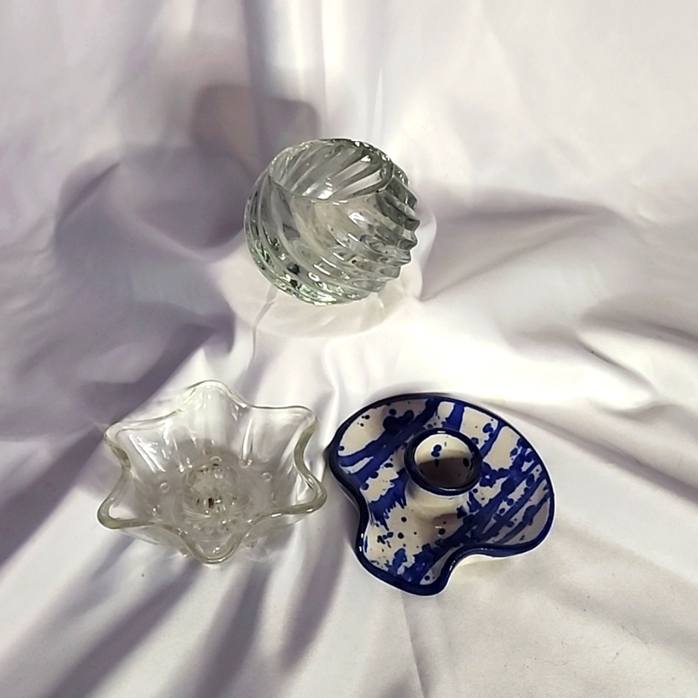 3 Random Candle Holders